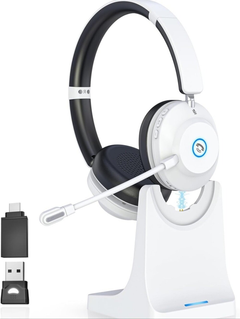 Bluetooth - Wireless Headset with Boom Mic - Earbay